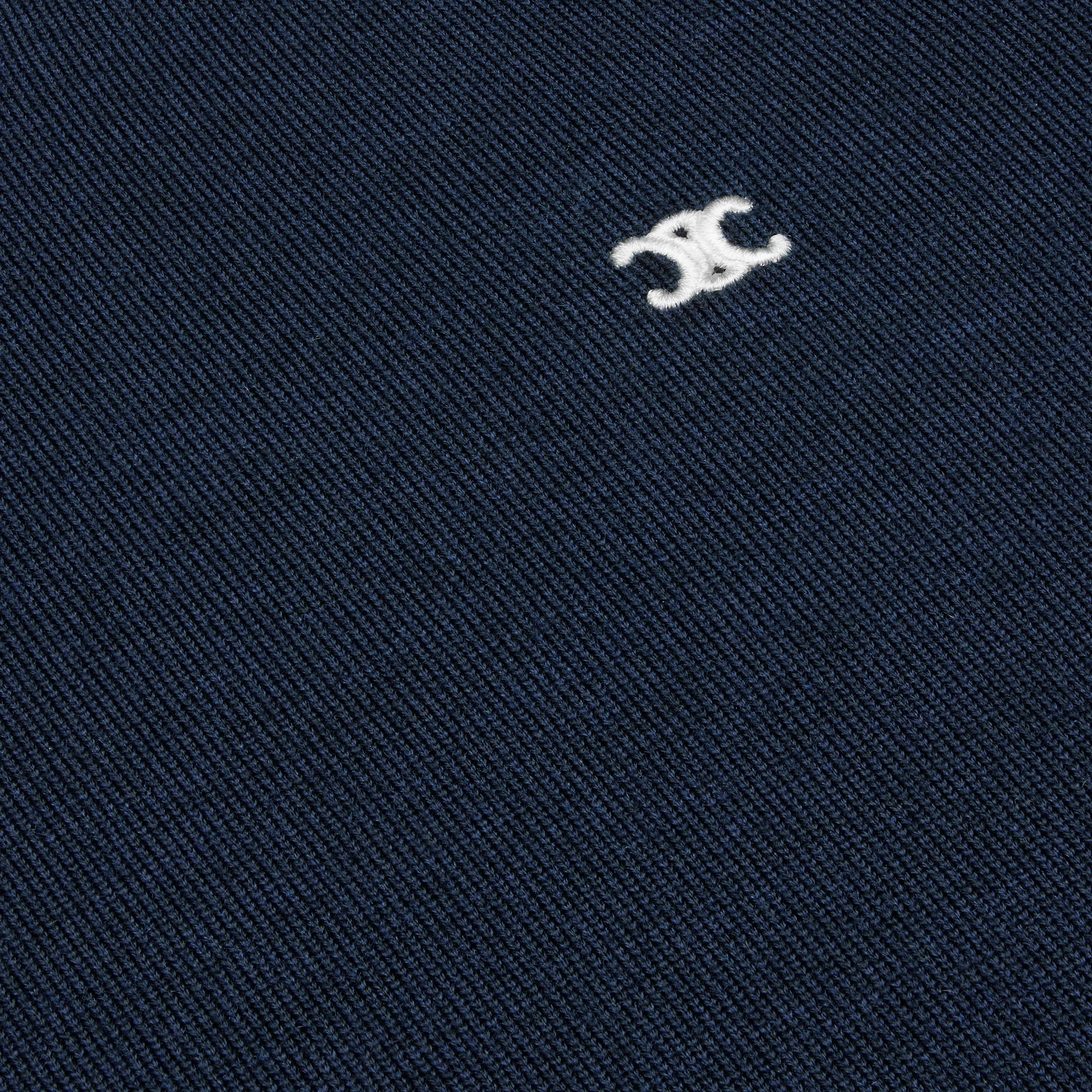triomphe crew neck sweater in wool - 4