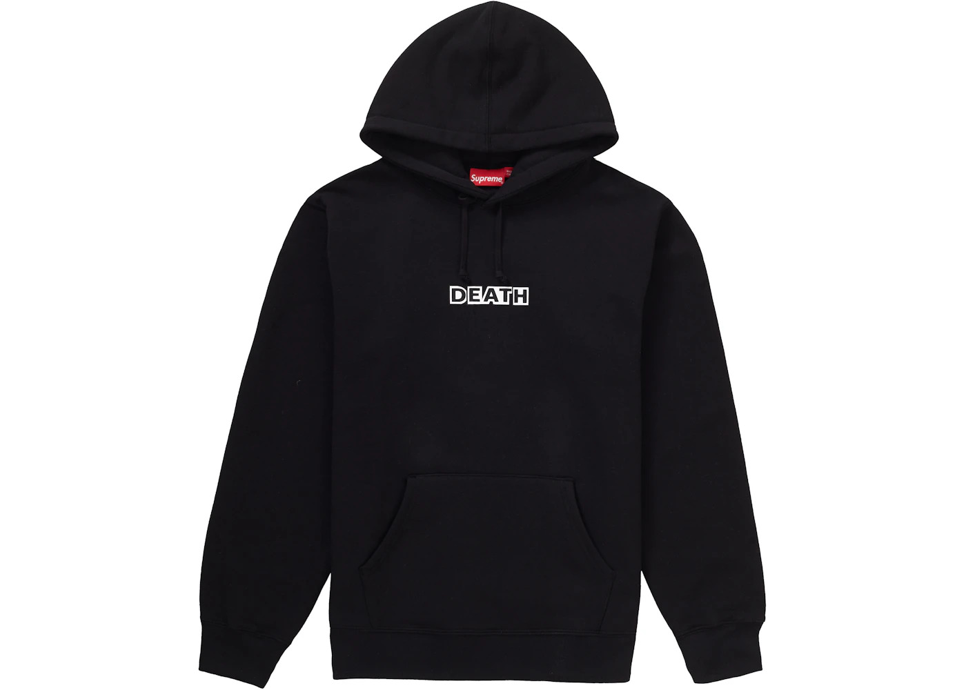 Supreme Gilbert & George DEATH Hooded Sweatshirt Black - 1