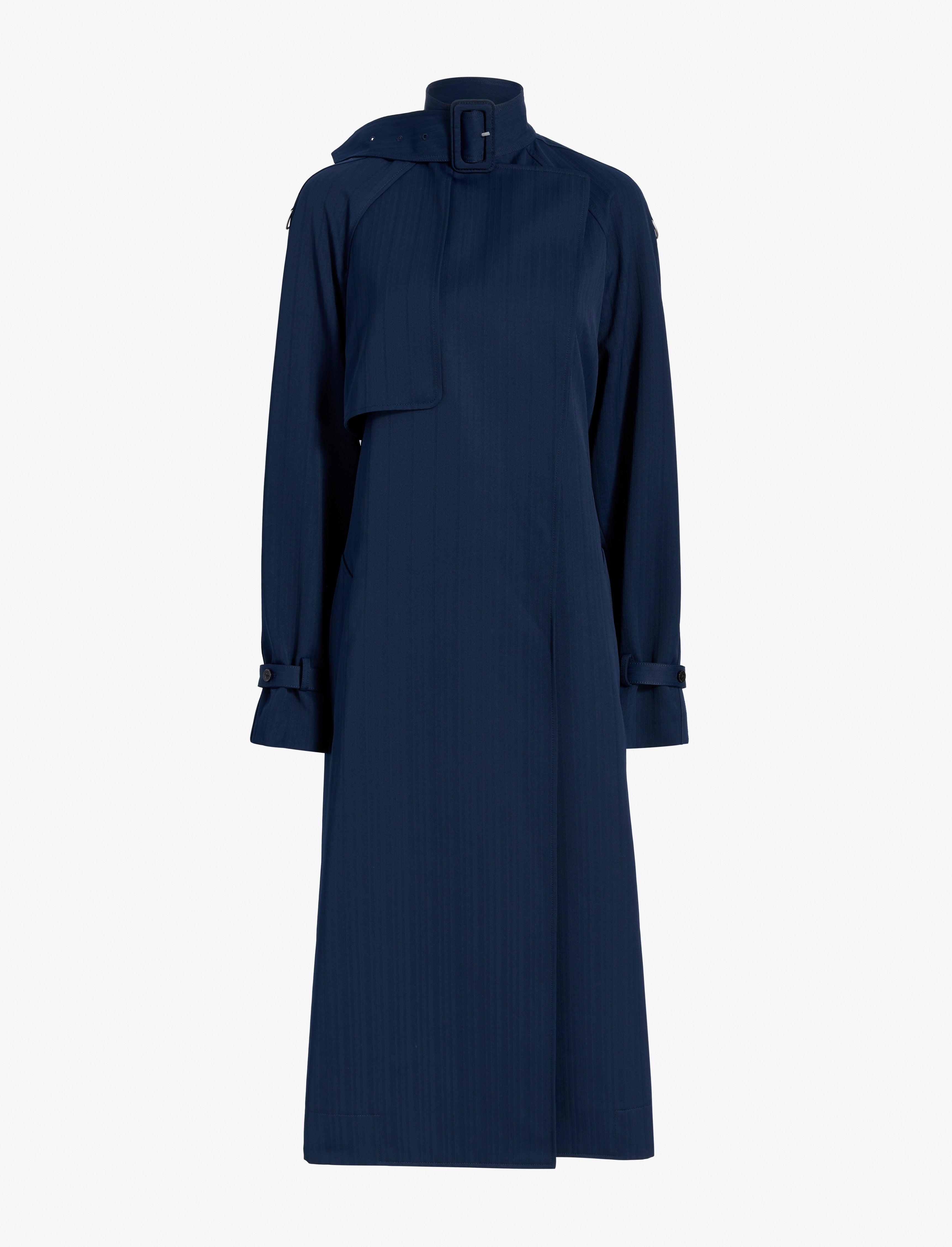 Sabina Coat in Technical Nylon Jacquard - 7