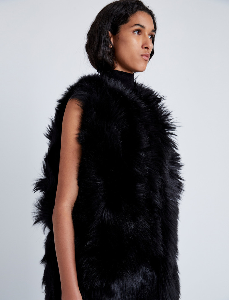Aubrey Vest 에 Shearling 6