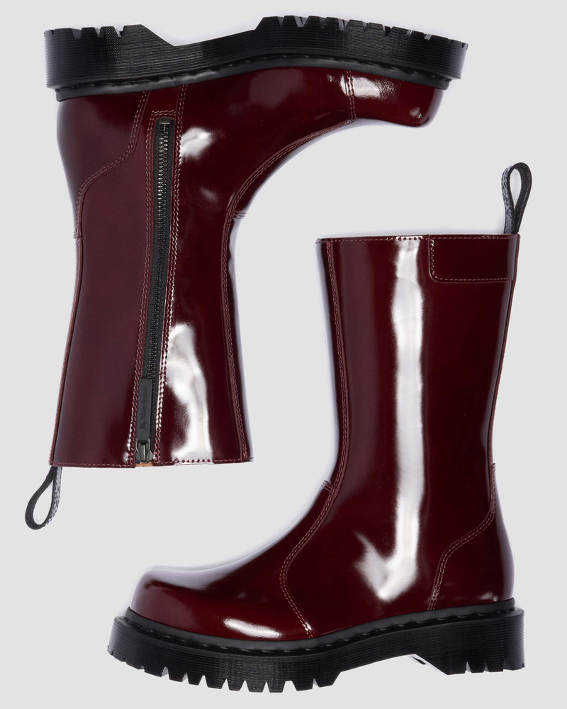 Dr. Martens REJENA Laquered Leather Boots outlook