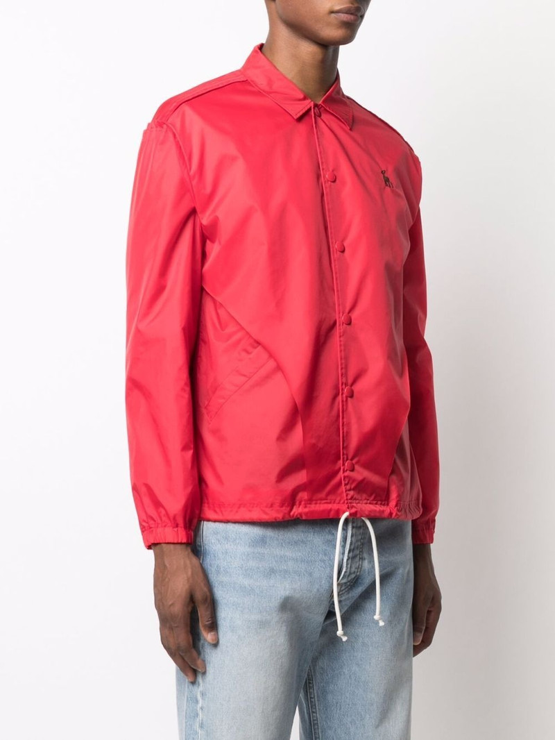 Zerstören-print lightweight jacket 4