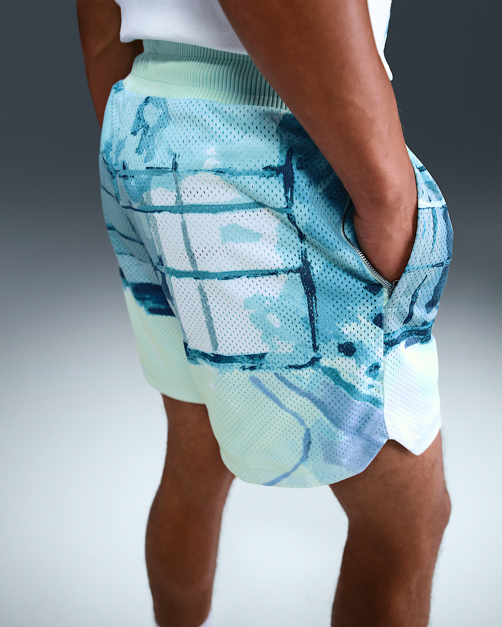 Nike Men's Dri-FIT 5" Mesh Basketball Shorts - 3
