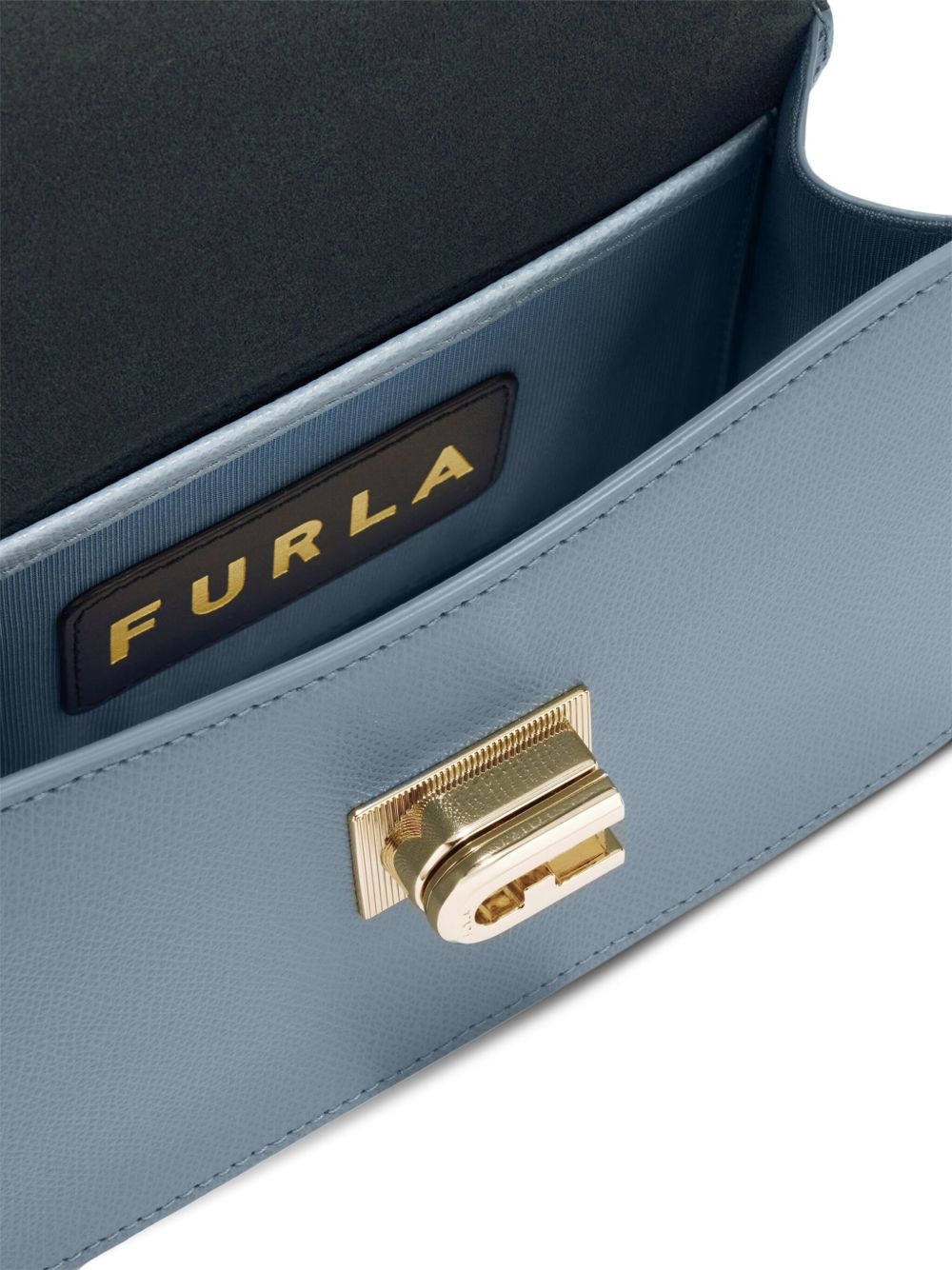chain-strap flap satchel - 5