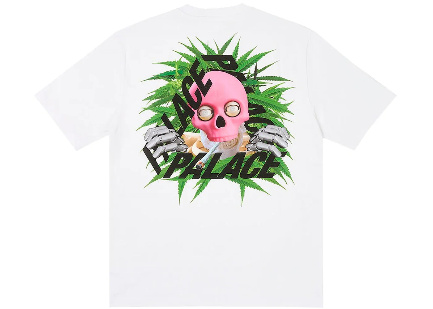 Palace Baked P-3 T-Shirt White - 1