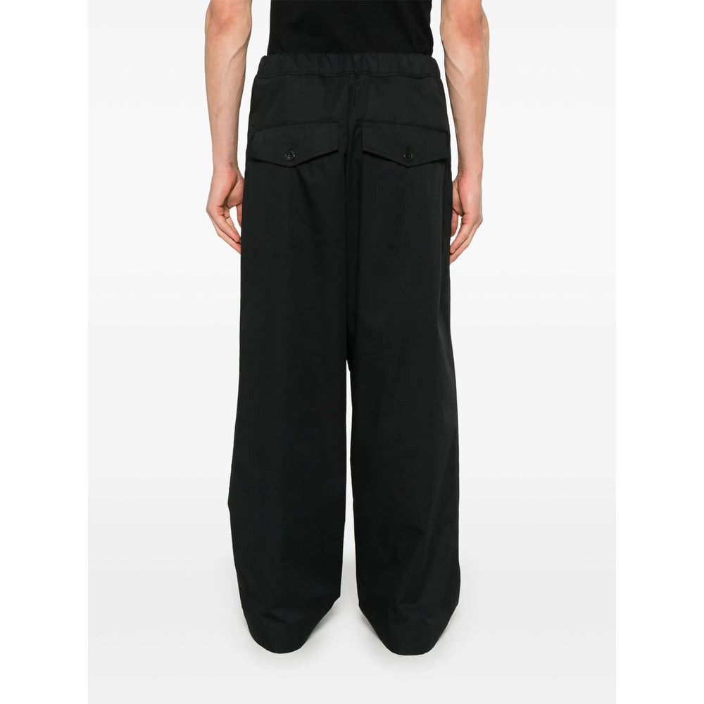 Dries Van Noten Black Trousers - Loose Fit Men - 5