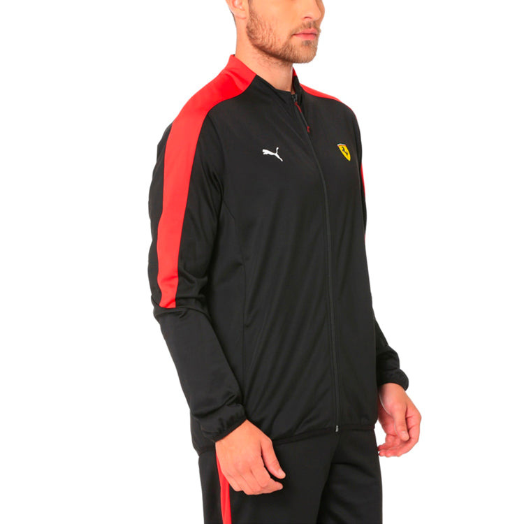 PUMA Scuderia Ferrari T7 Track Jacket 'Black' 576701-02 - 5