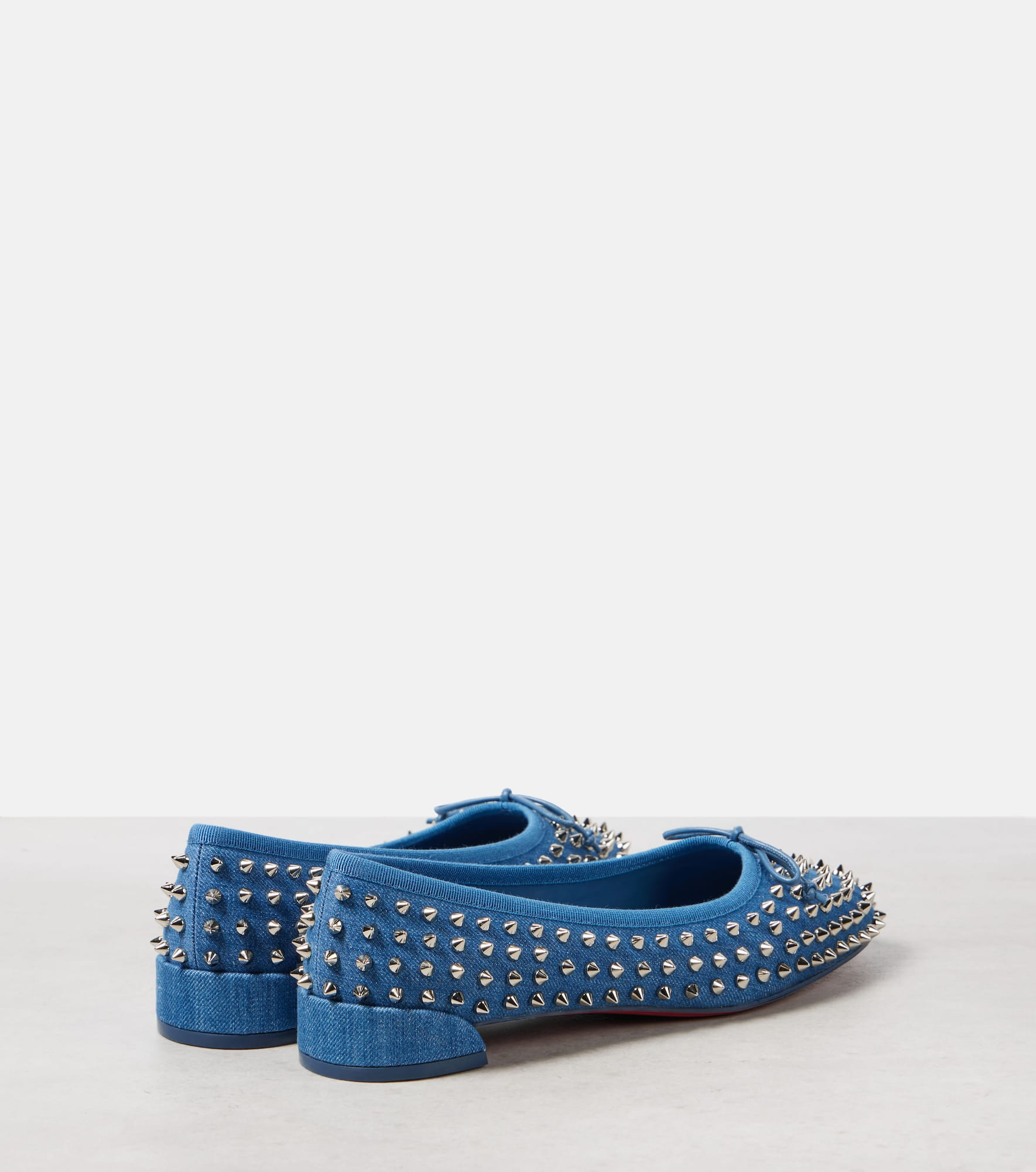 Sweetie Jane Spikes denim ballet flats - 3