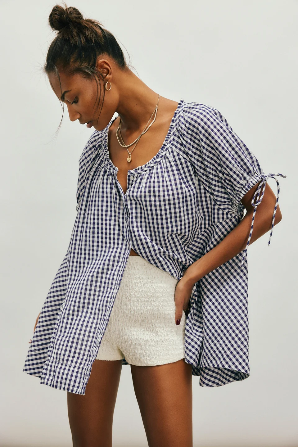 Farley Gingham Tunic - 1
