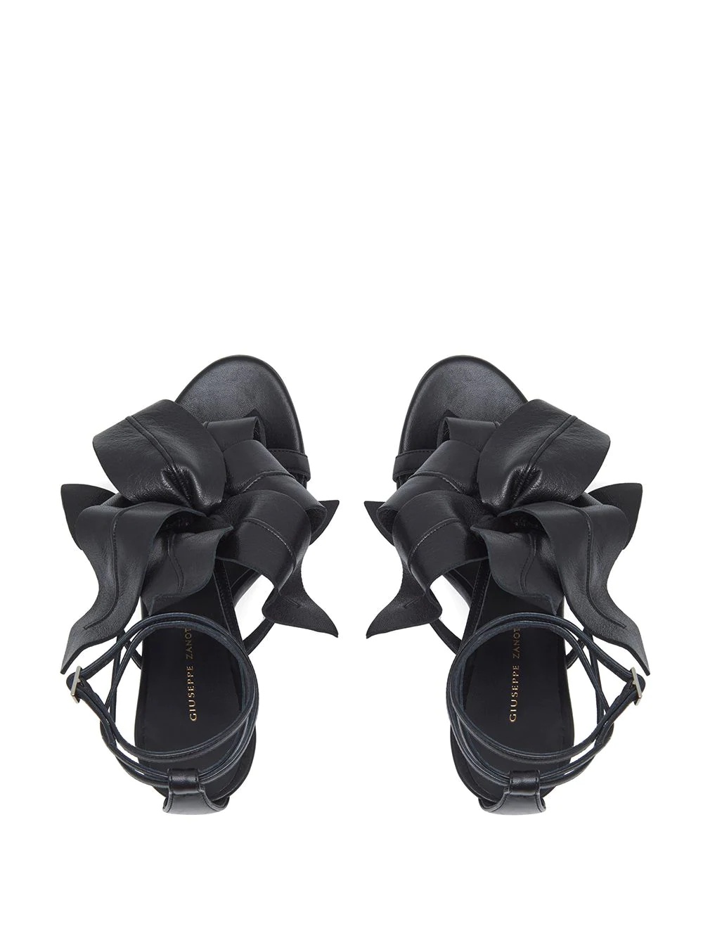 Lilium floral-embellished stiletto sandals - 4