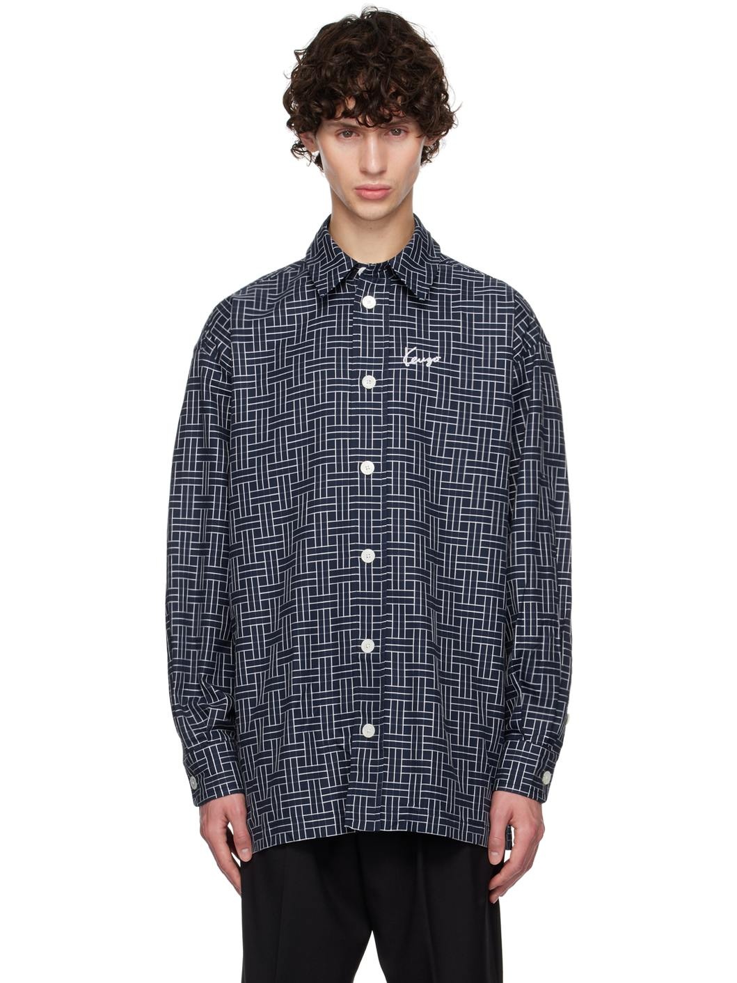 Kenzo Paris Navy Shirt 2024