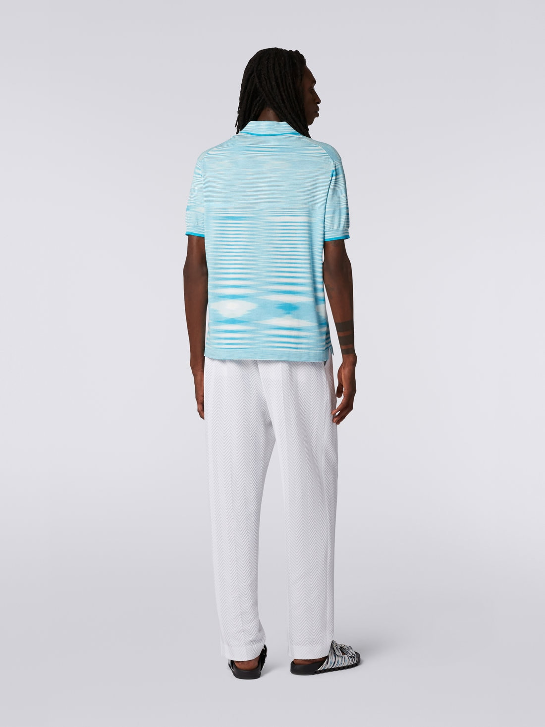 Slub cotton polo shirt - 4