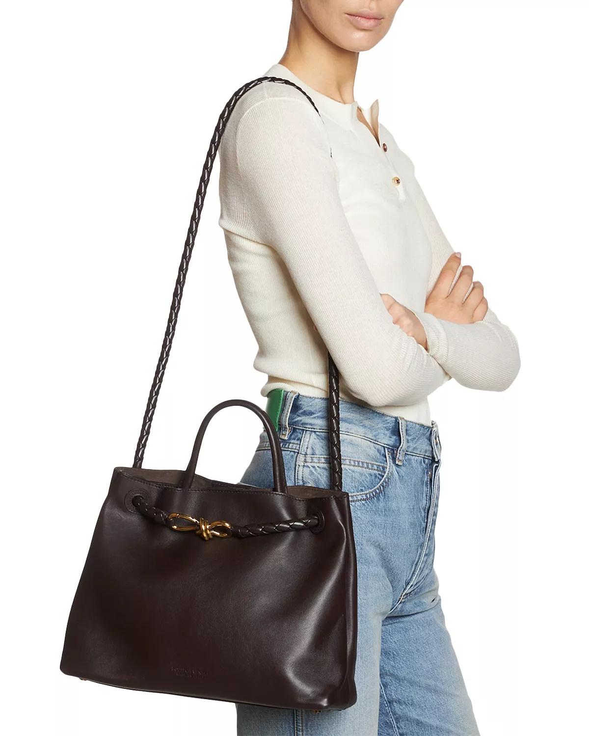 Medium Andiamo Top Handle Bag - 2