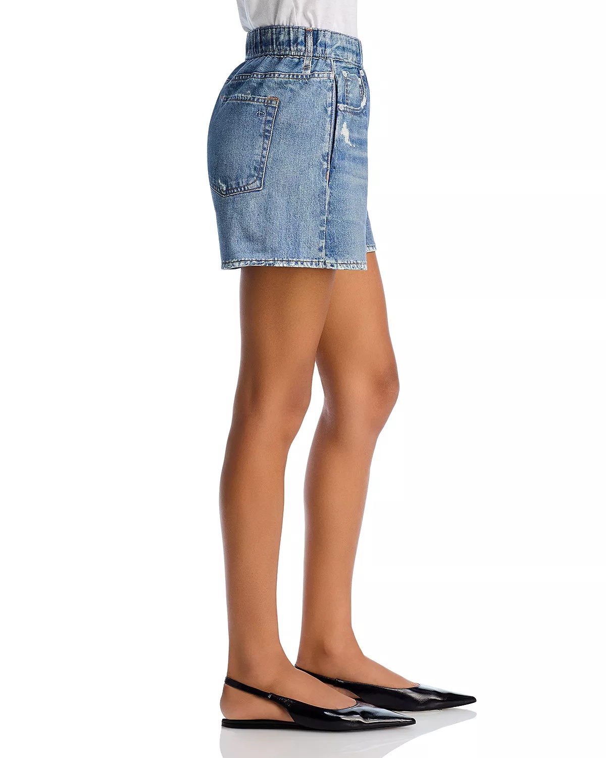 Miramar Walking Cotton Terry Sweatpant Jean Shorts - 4