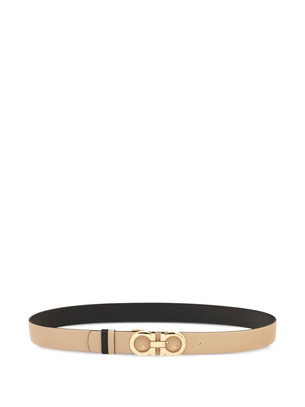 adjustable reversible Gancini belt - 3