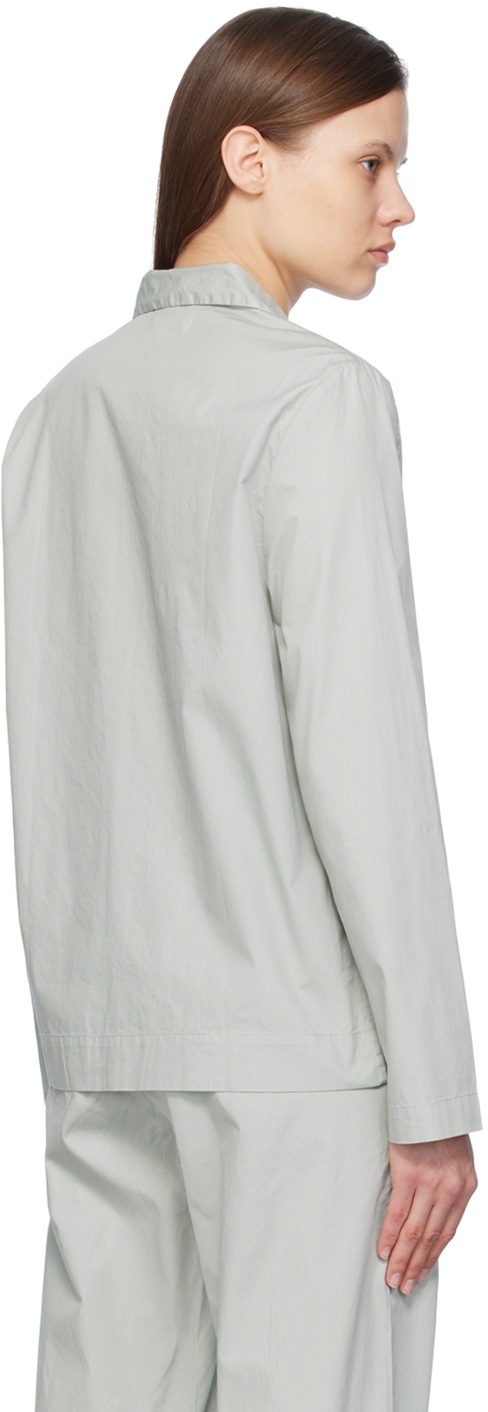Khaki Lounge Pyjama Shirt - 3