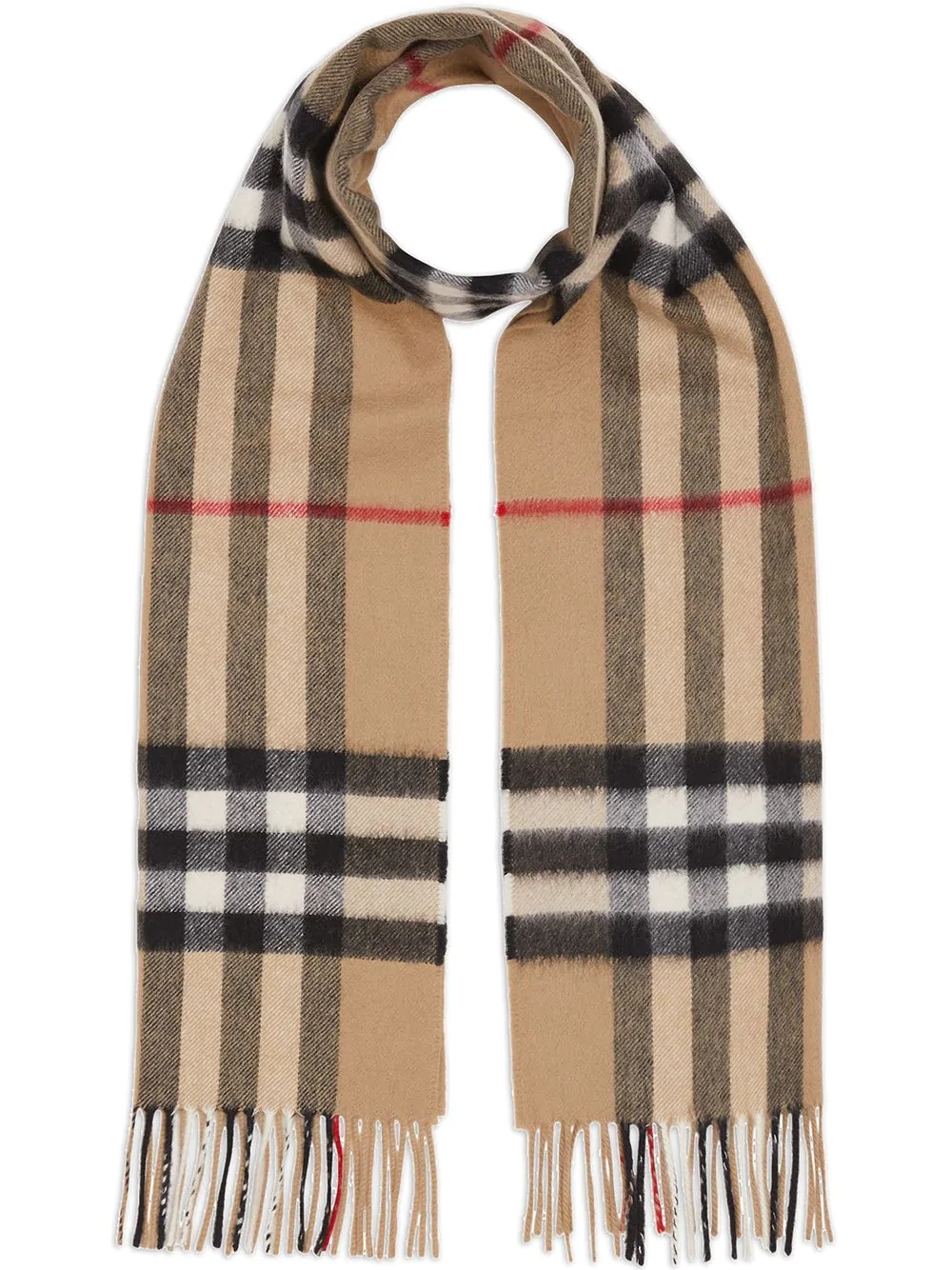 cashmere Classic Check scarf - 1