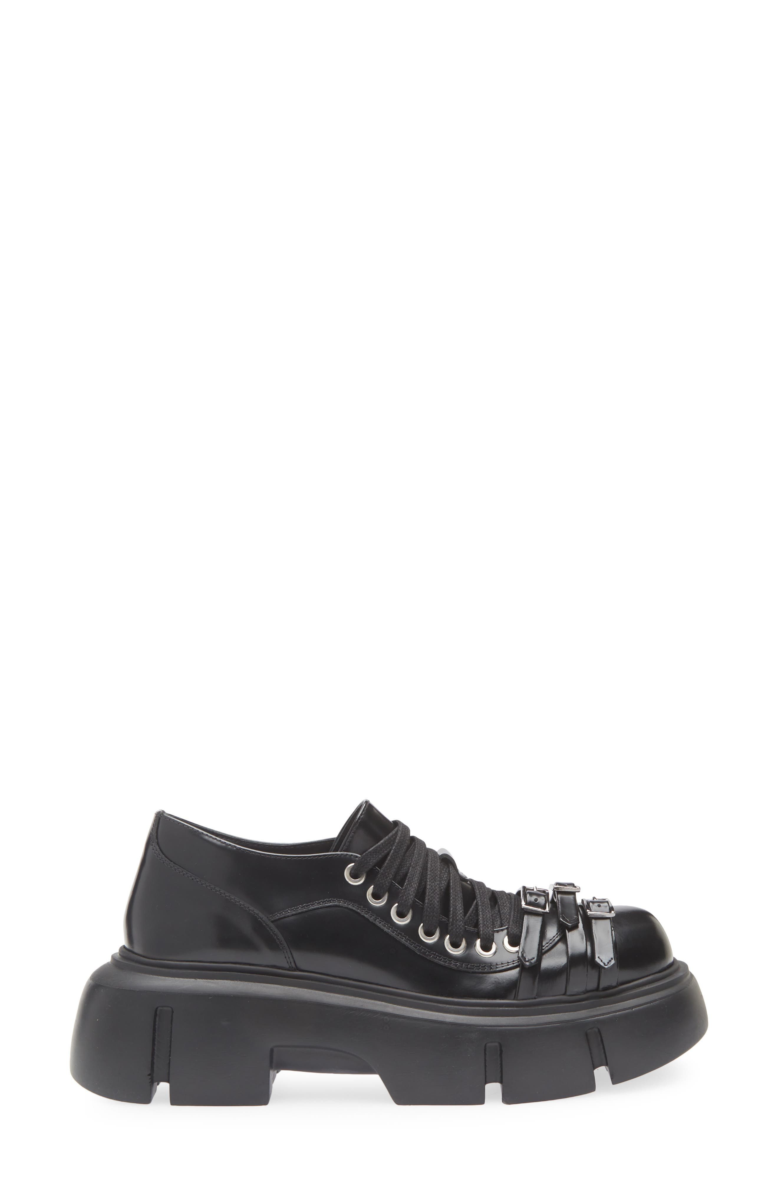 Simone Rocha Low Platform Buckle Boot in Black at Nordstrom - 3