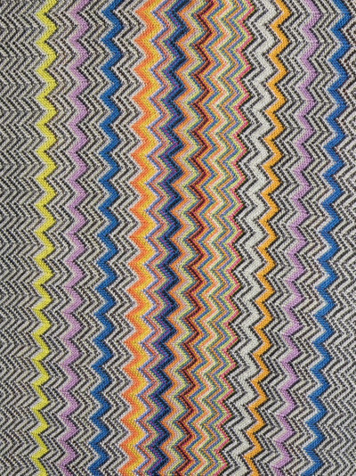 Missoni zigzag-woven scarf outlook