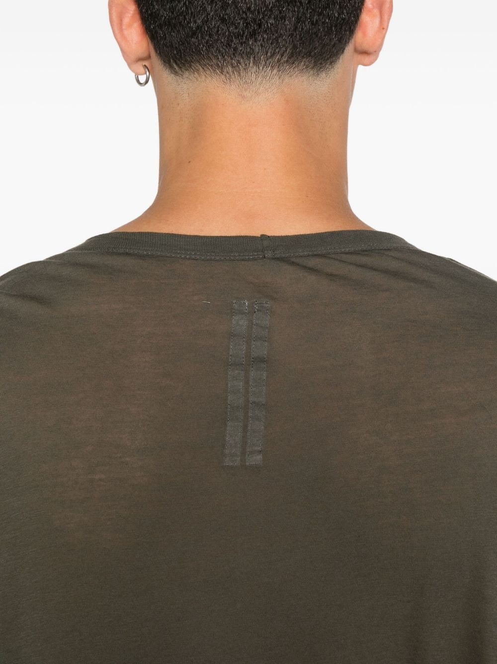 raw-cut organic cotton T-shirt - 4