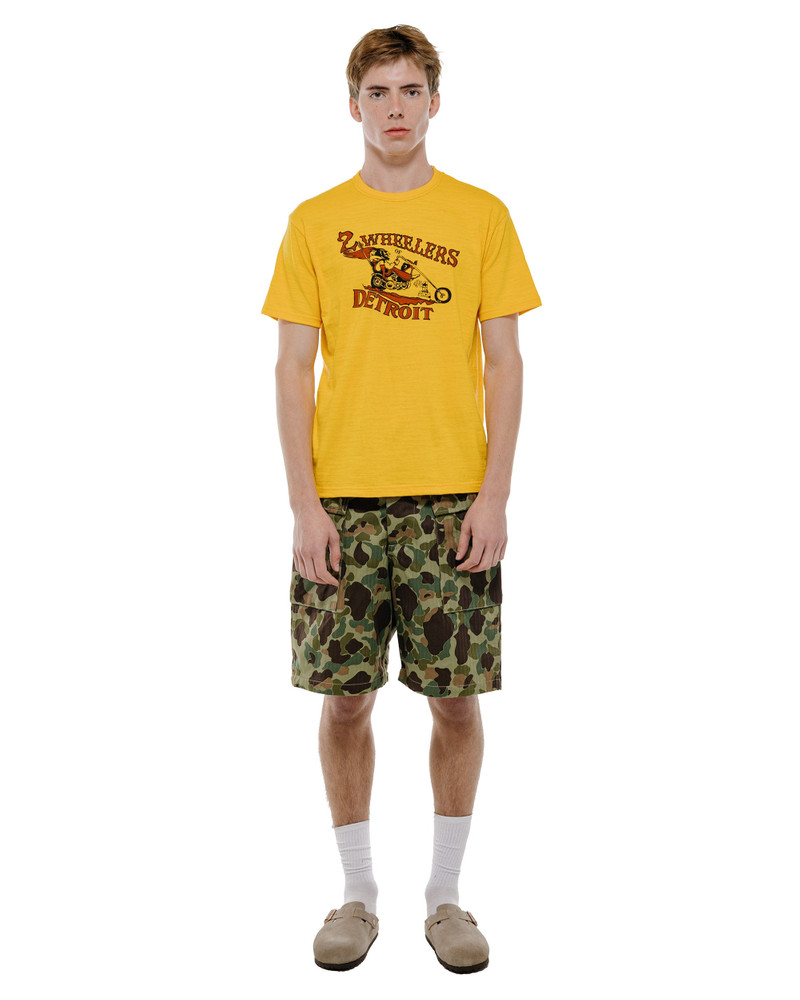 BC26009 Athletic T-Shirt / 2-Wheelers of Detroit Yellow 4