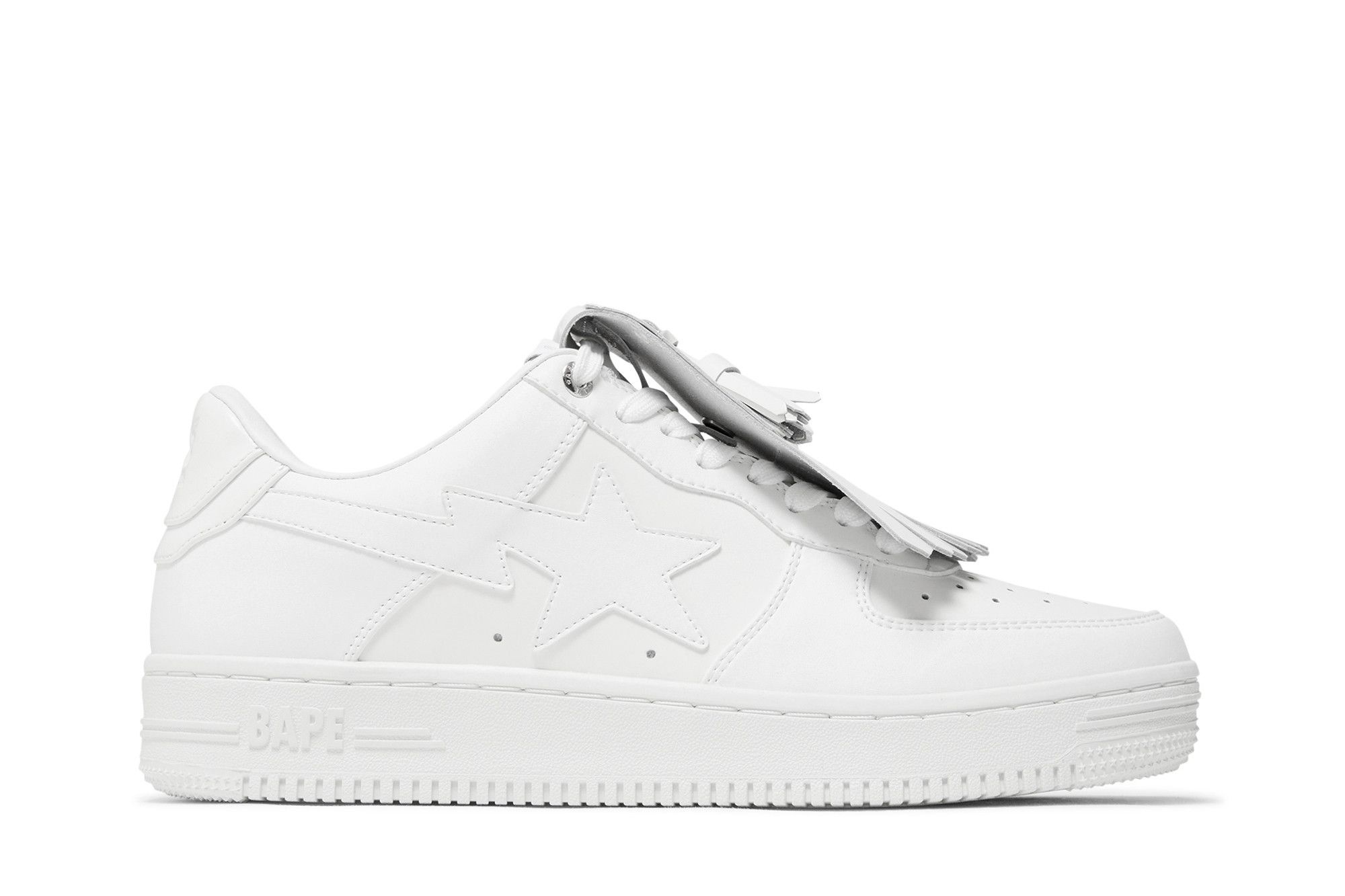 GOAT x Bapesta M1 Removable Tassel 'White' - 9