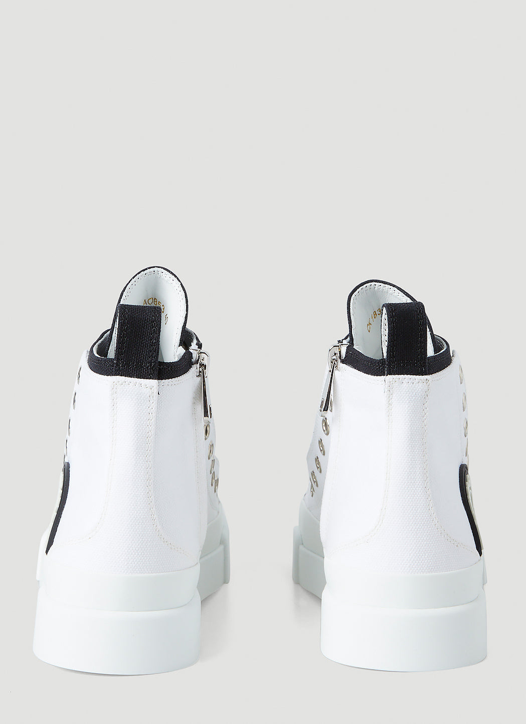 Dolce & Gabbana Women Portofino High Top Sneakers - 4