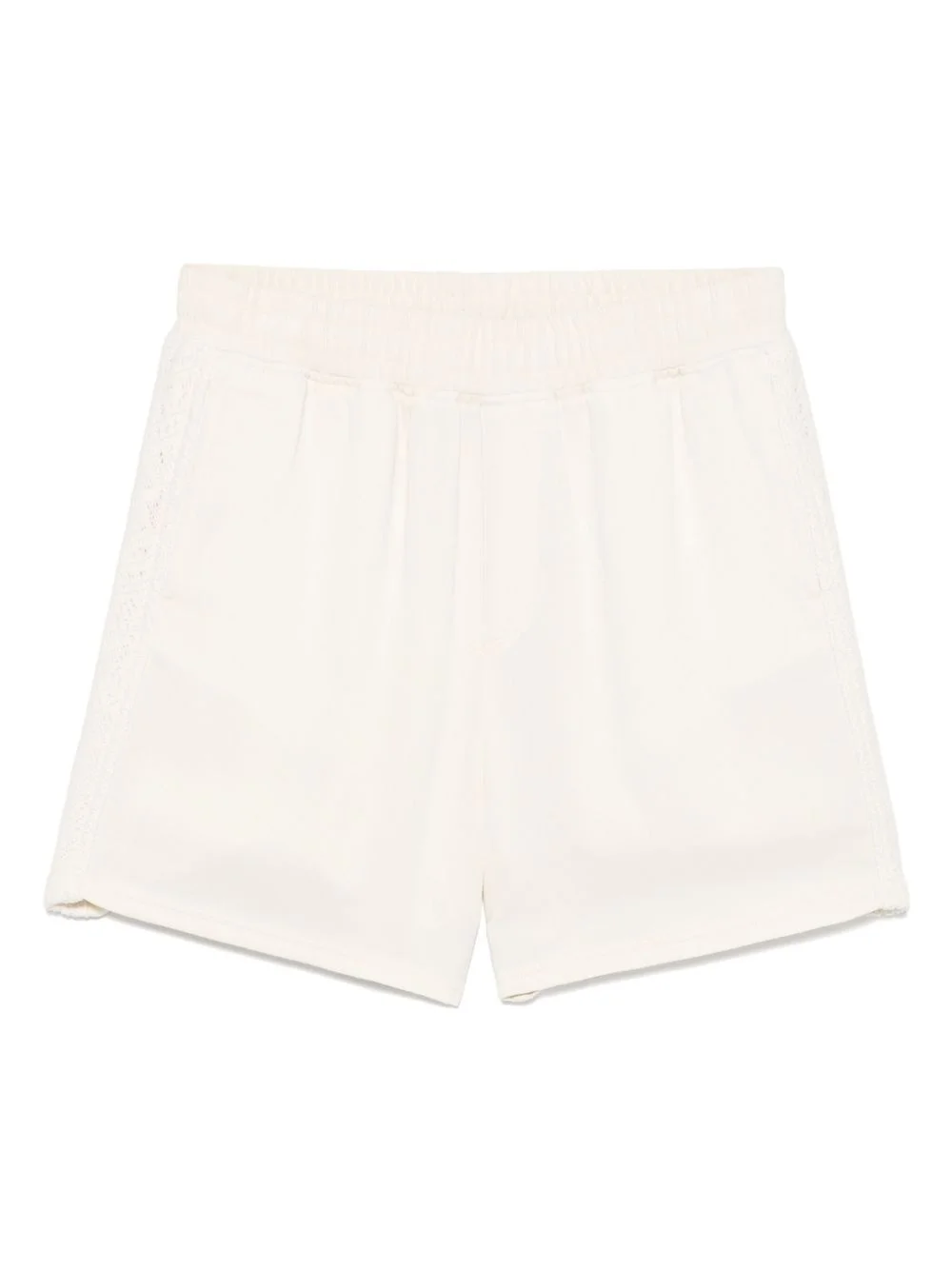 knitted-panel shorts - 1