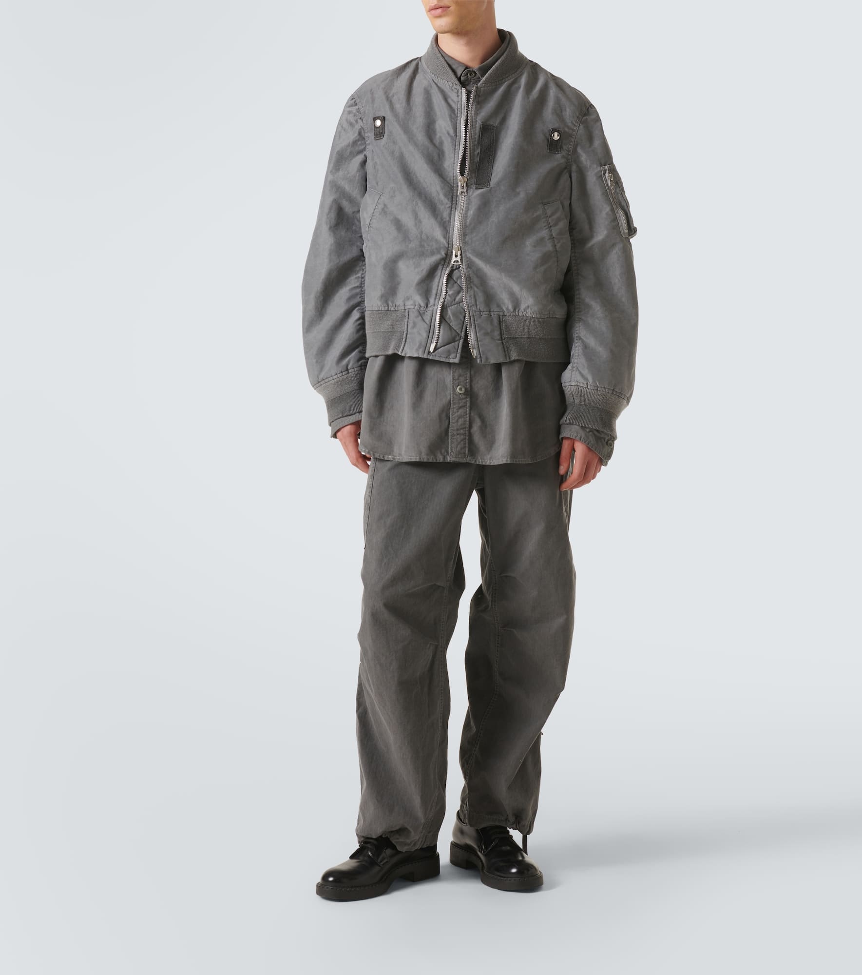 Cotton cargo pants - 2