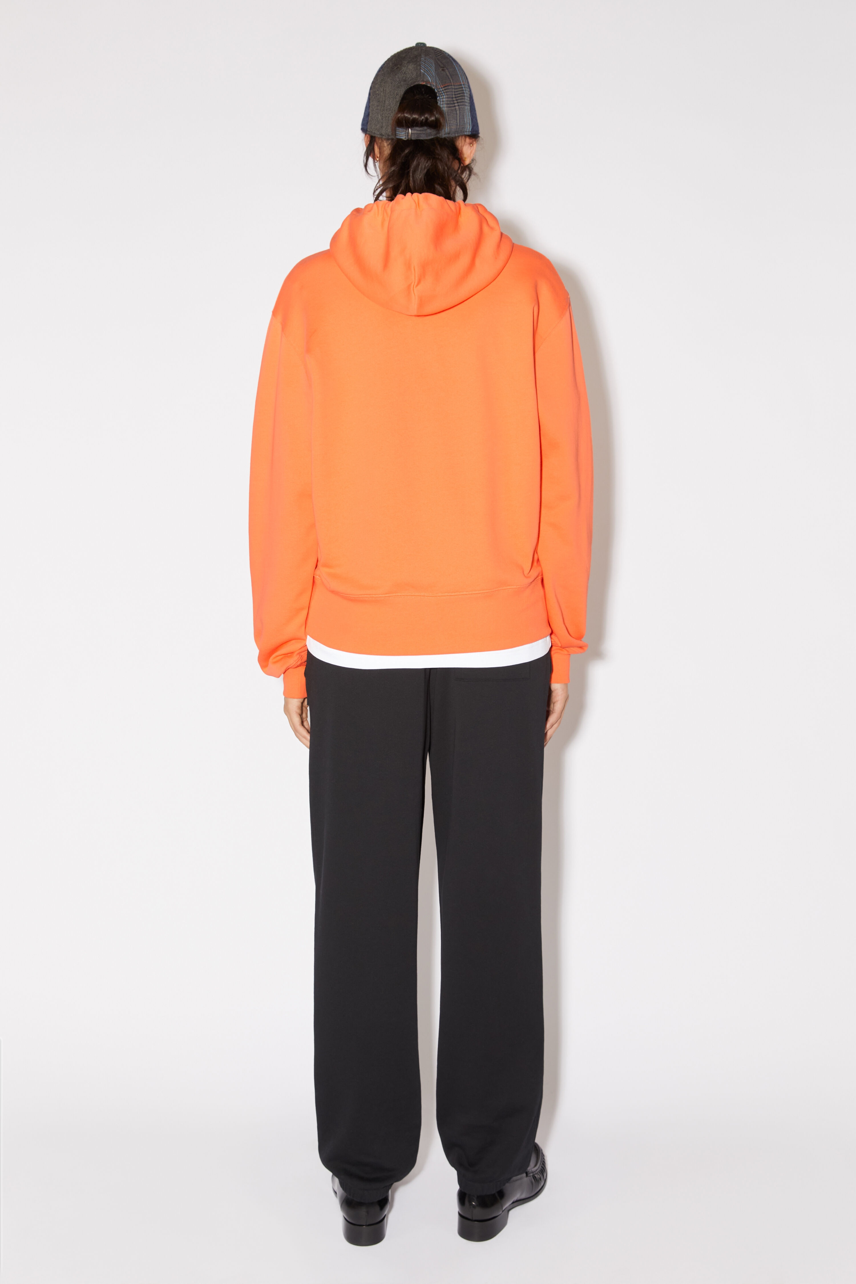 Hooded sweatshirt - Regular fit - Mandarin orange - 3