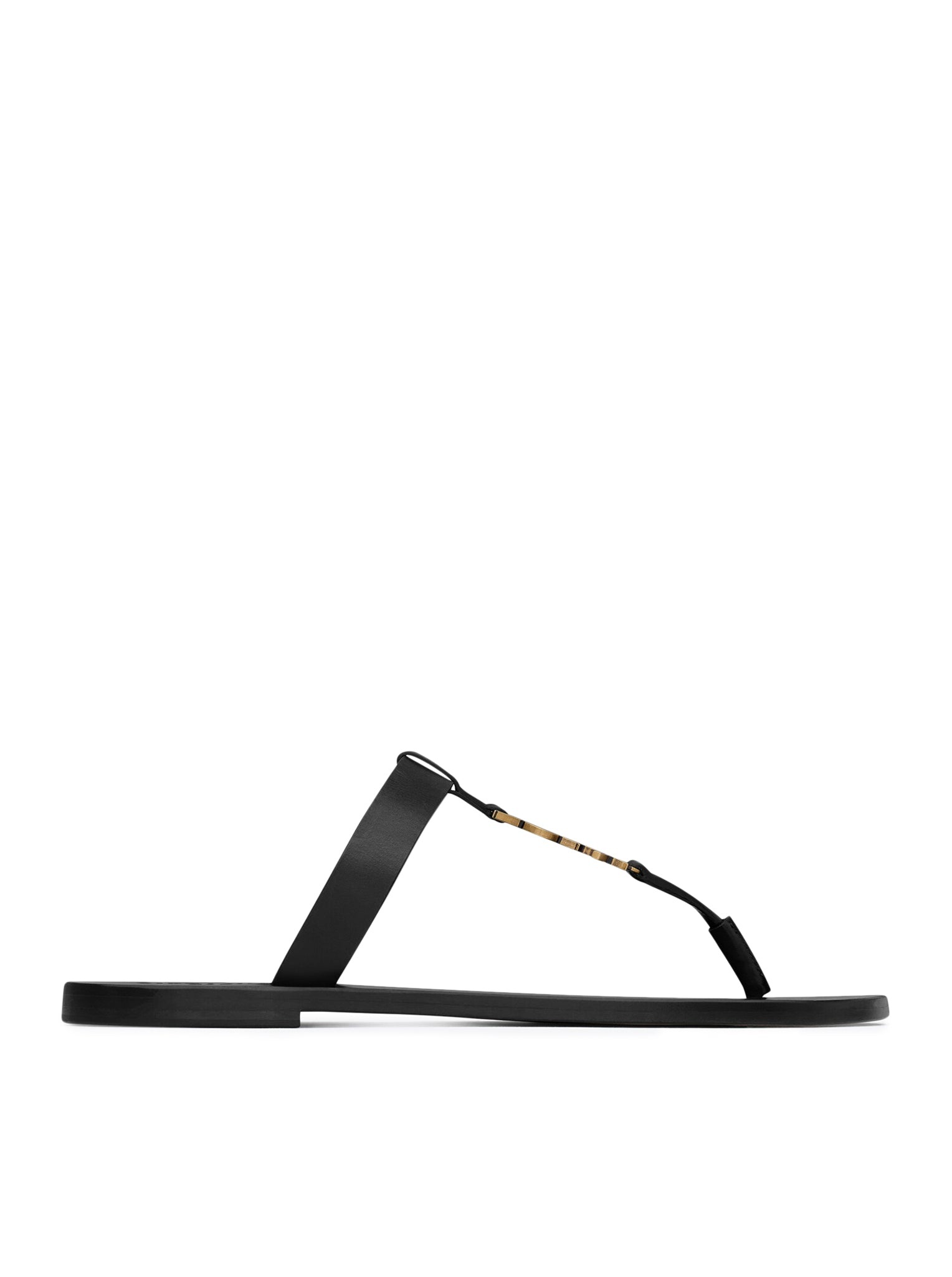CASSANDRE SMOOTH LEATHER SANDALS - 1