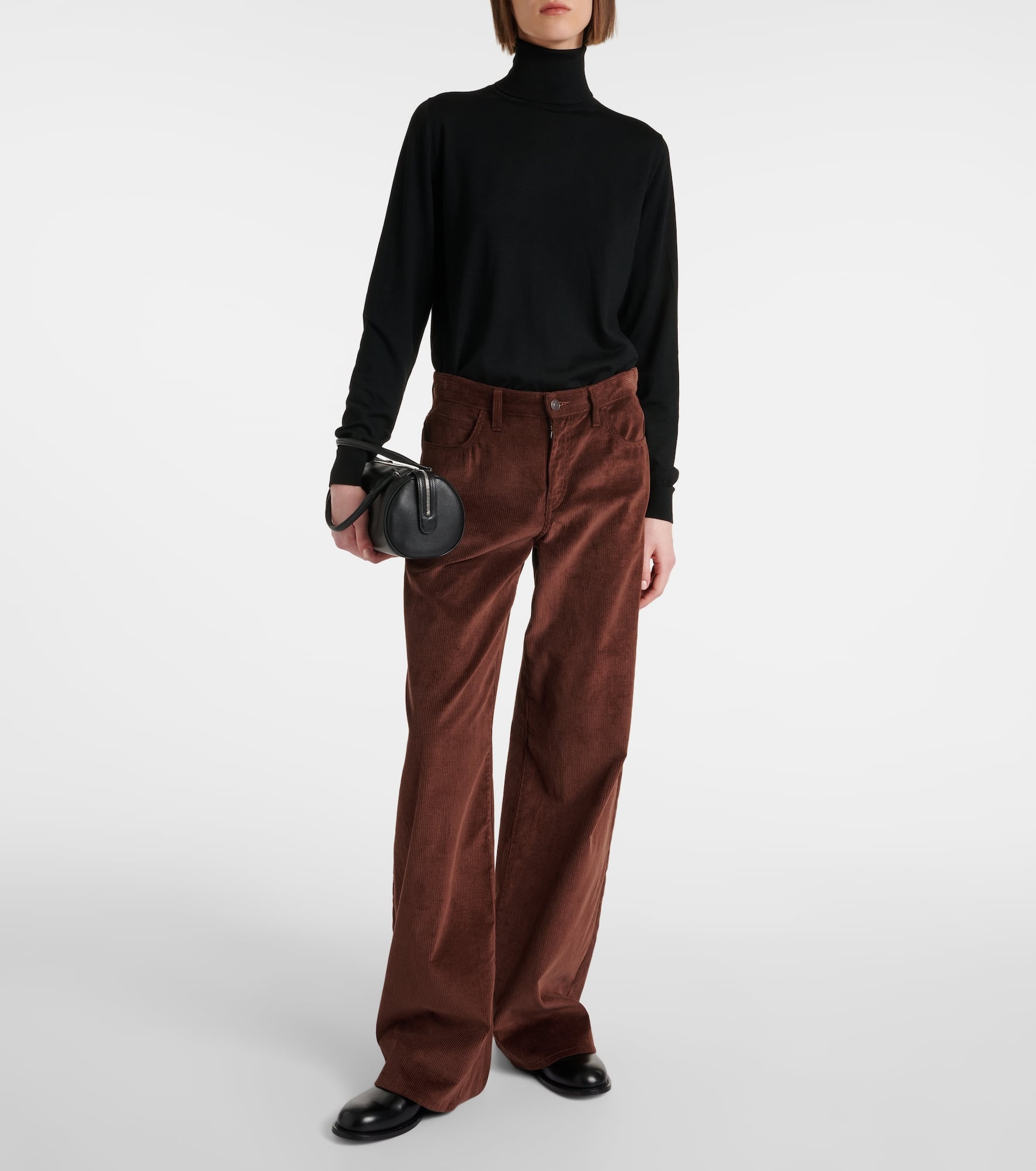 Eglitta corduroy wide-leg pants - 2