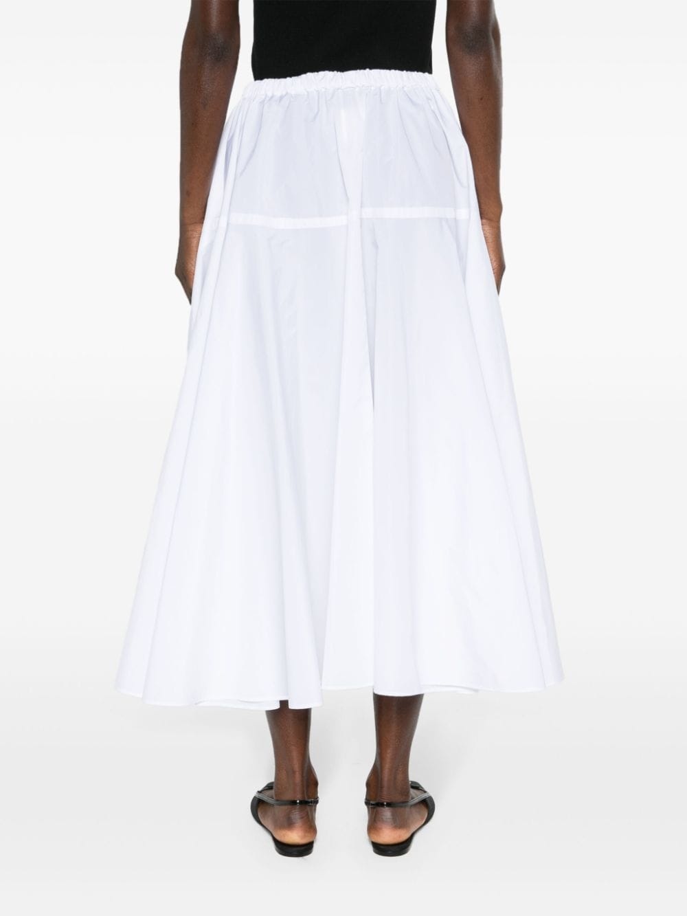 faille maxi skirt - 4