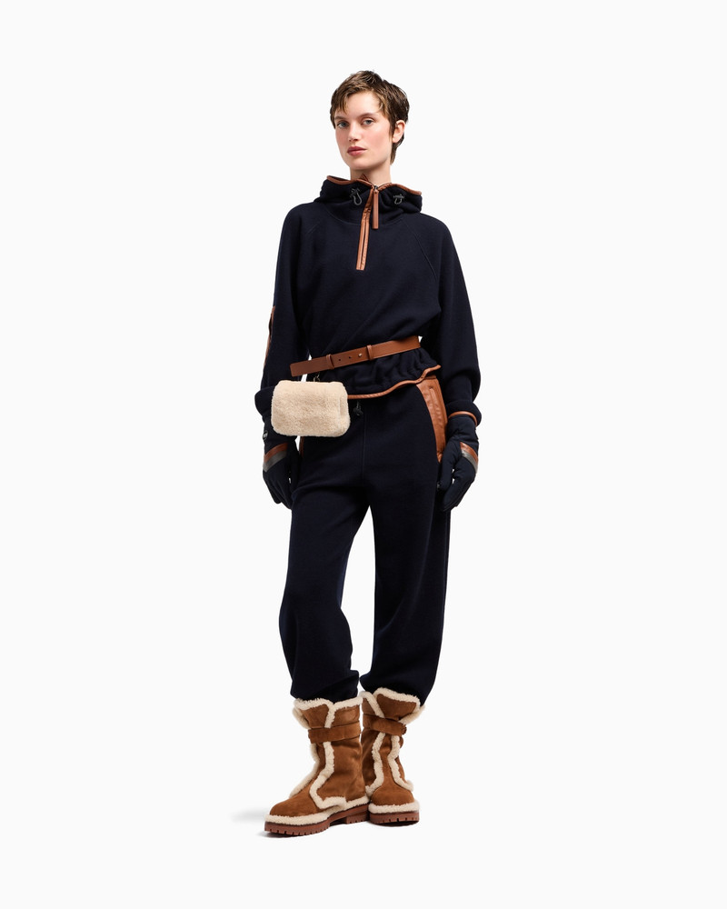 GIORGIO ARMANI NEVE CASHMERE FLEECE TROUSERS 2
