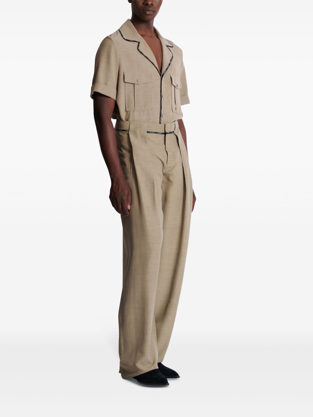 pleated trousers - 3