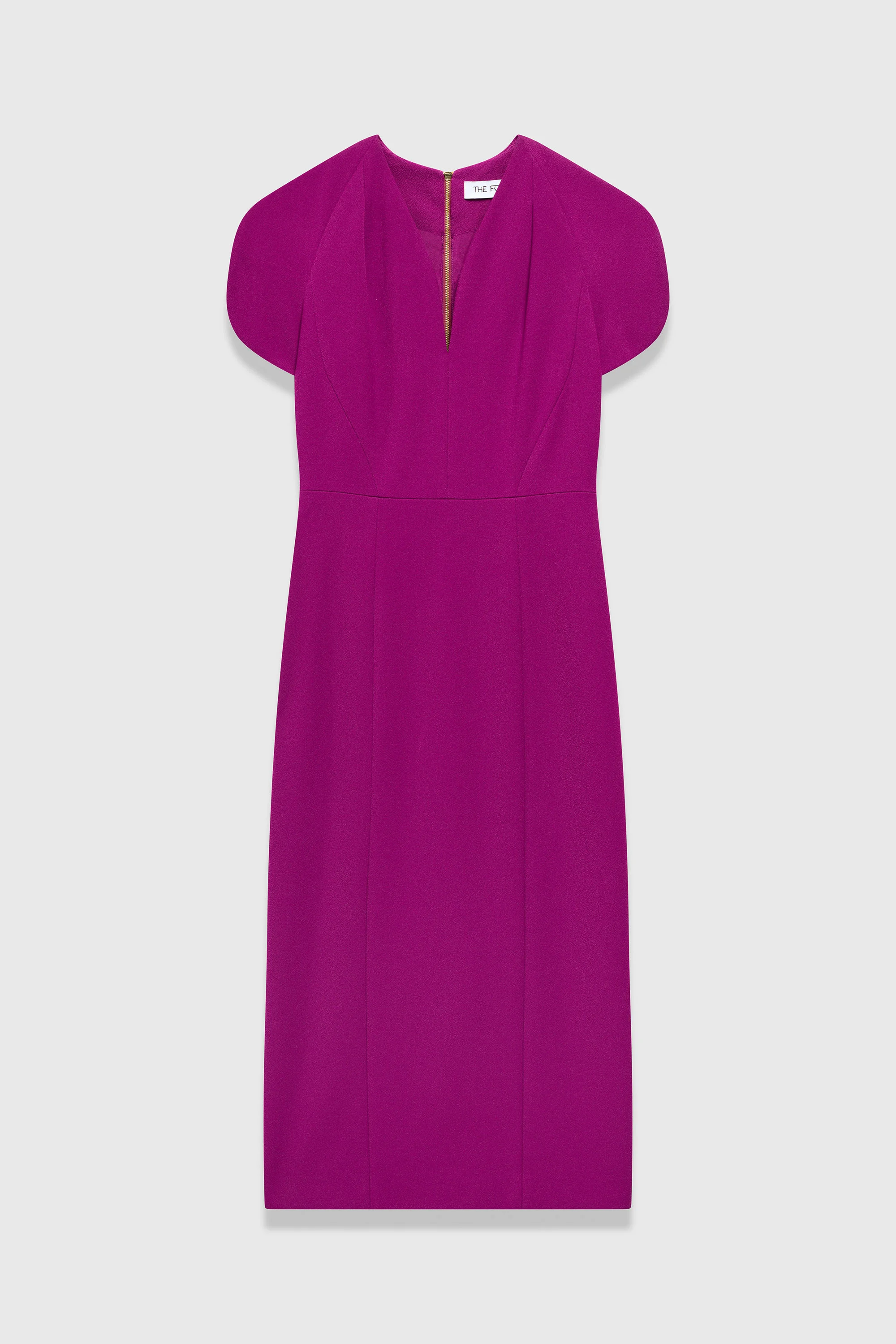 Paola Sculpt Stretch Crepe Dress - 1