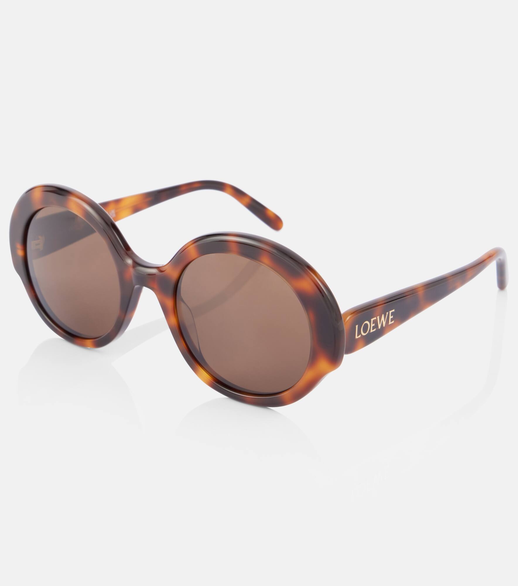 Thin round sunglasses - 4
