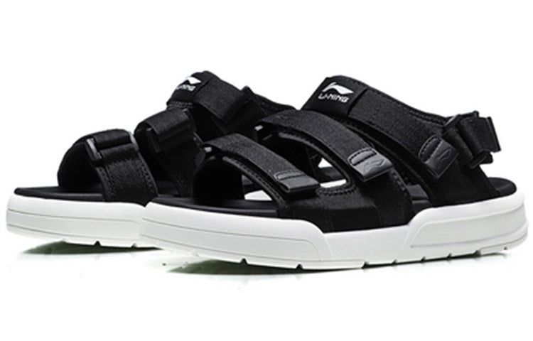 (WMNS) Li-Ning Strappy Sandals 'Black' AGUN012-4 - 3