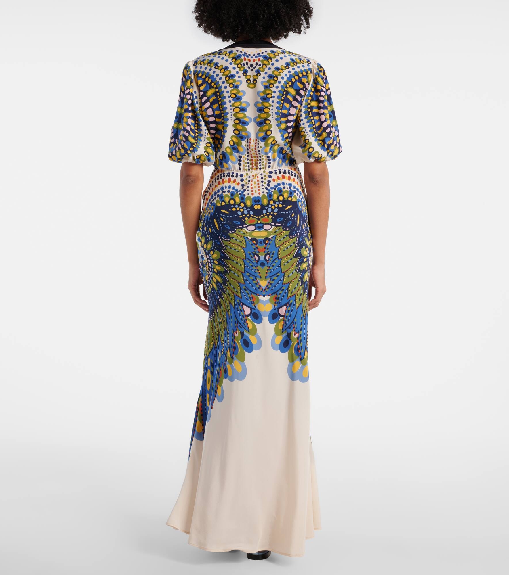Marlene silk maxi dress - 3