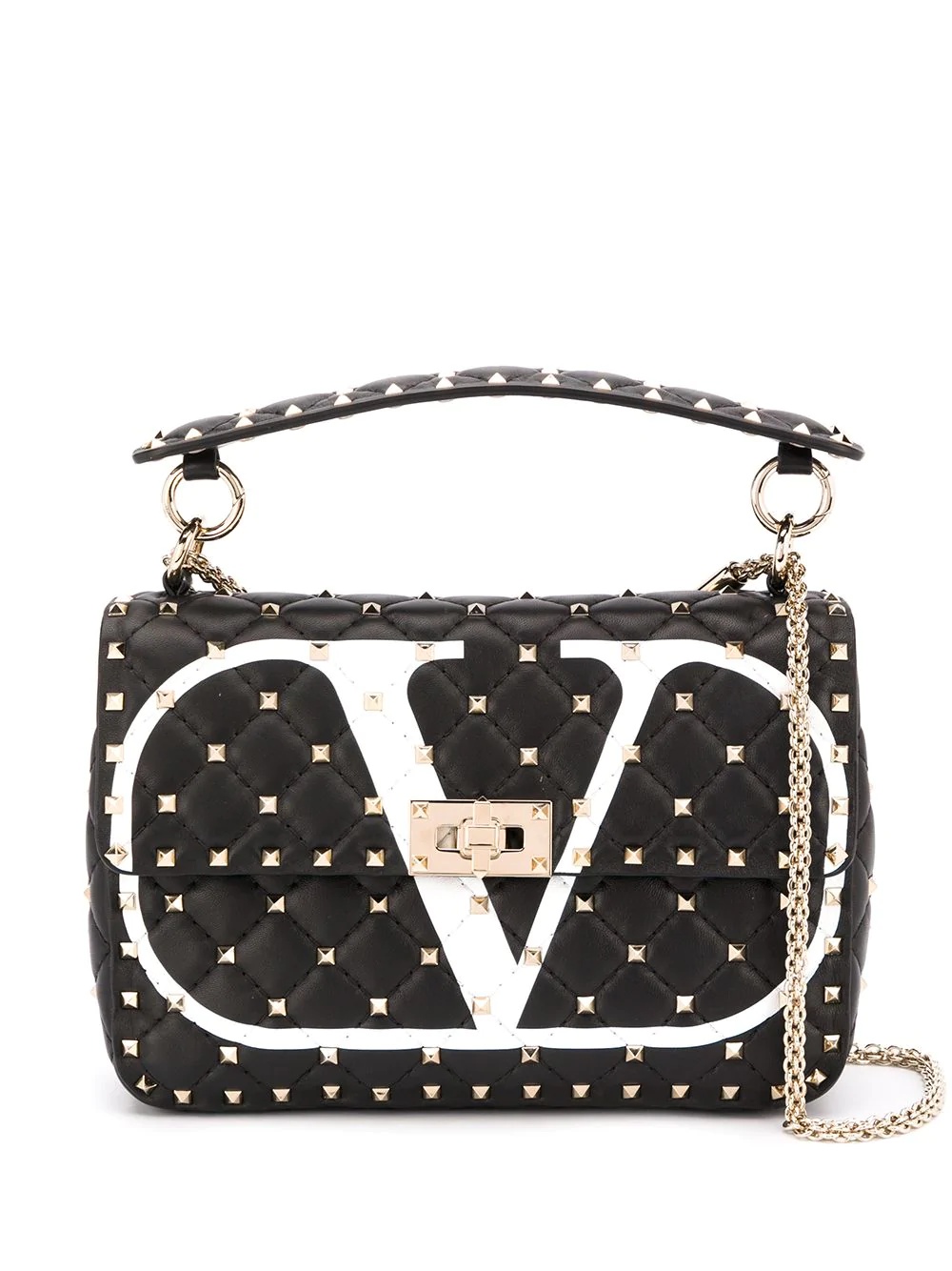 small Rockstud Spike shoulder bag - 1