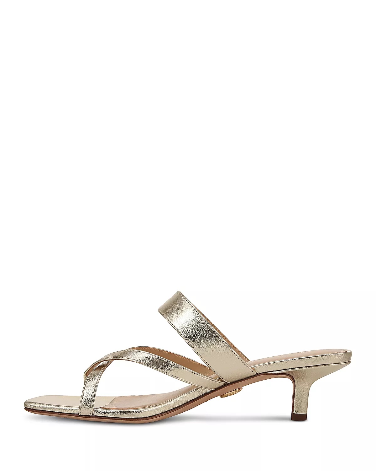 Women's Alanis Strappy Slip On Mid Heel Sandals - 7