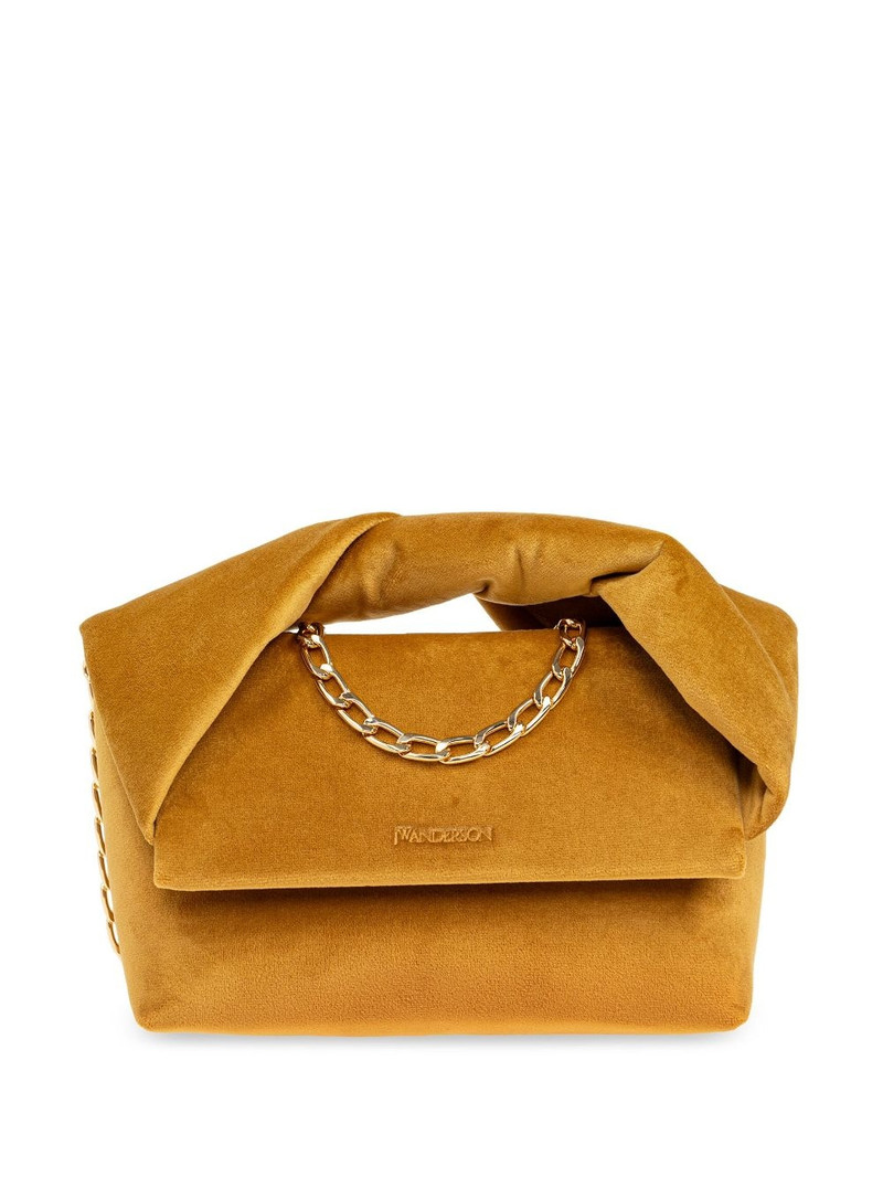 medium Twister velvet tote bag 1