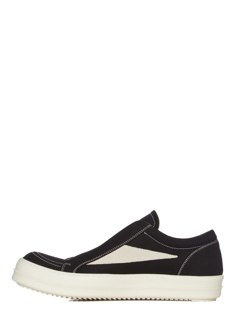 Rick Owens DRKSHDW panelled slip-on sneakers outlook