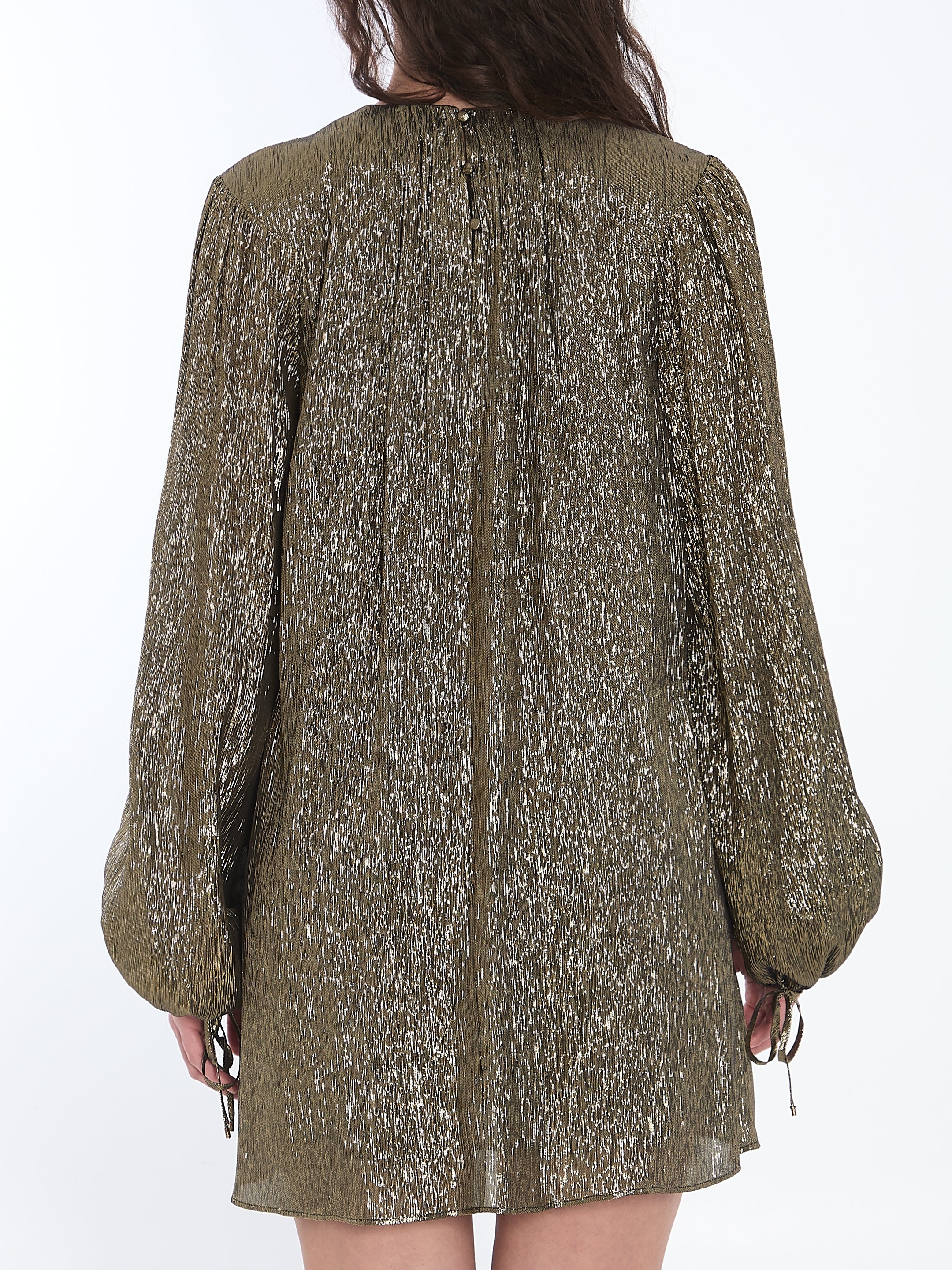 Chloe Ruched Mini Dress - 4