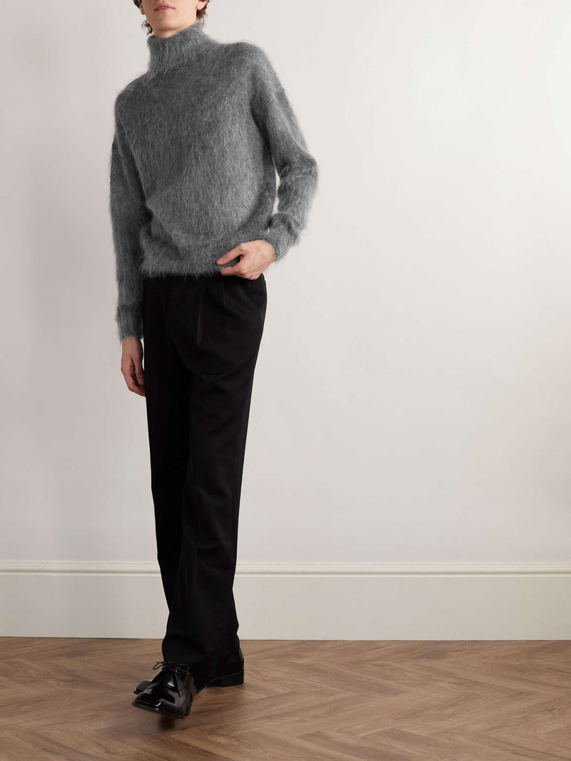 SAINT LAURENT Mohair-Blend Rollneck Sweater outlook