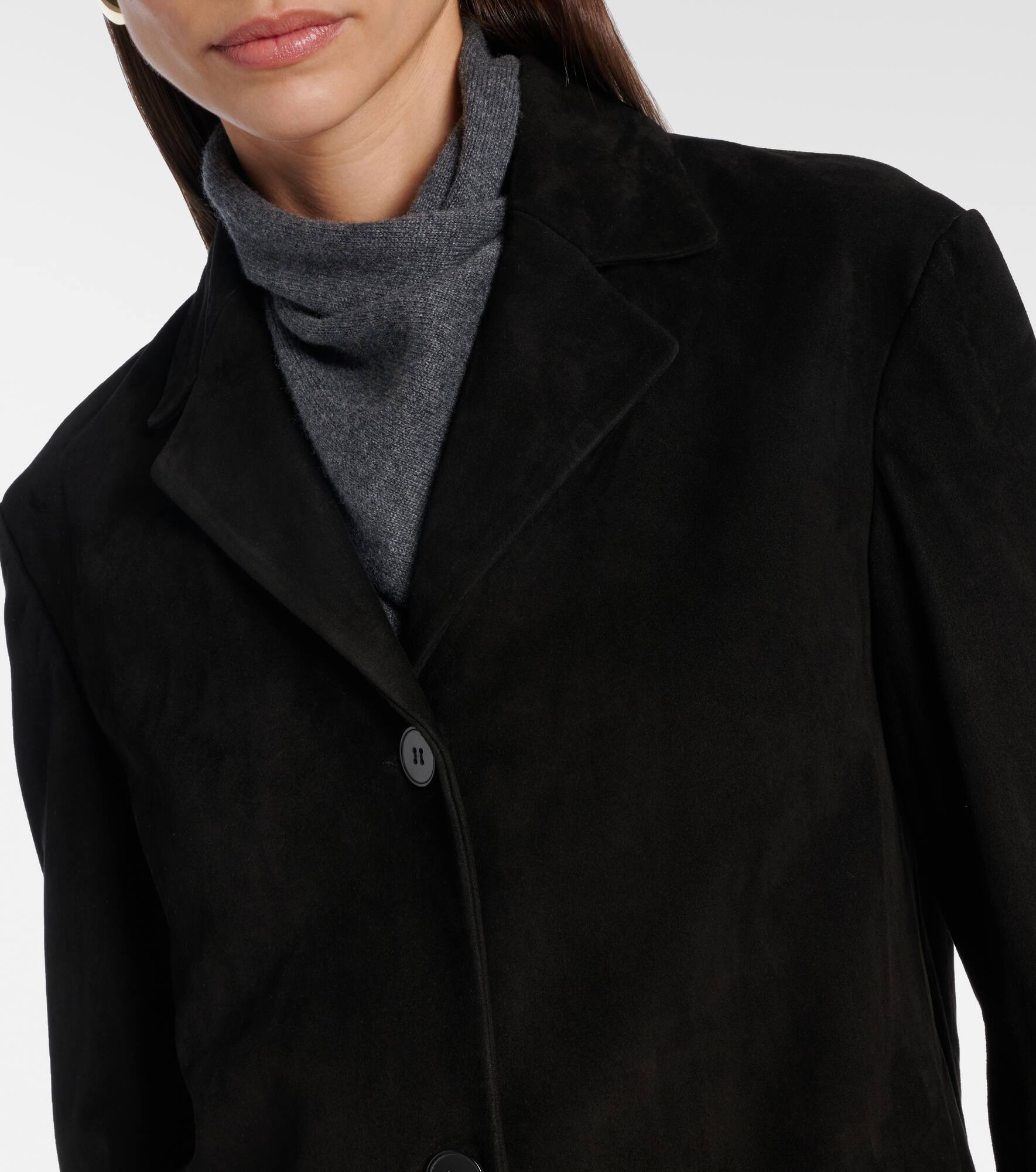 Opus suede blazer - 4