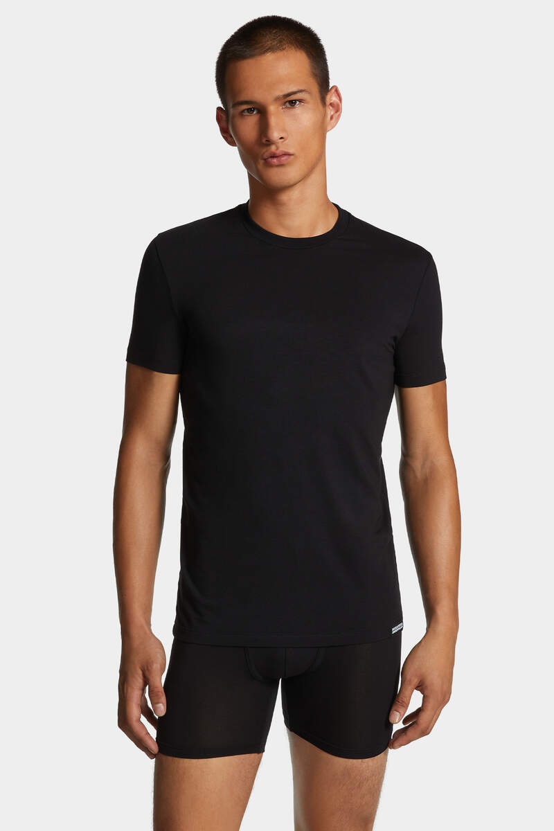 DSQUARED2 EMBROIDERED LOGO T-SHIRT - 3