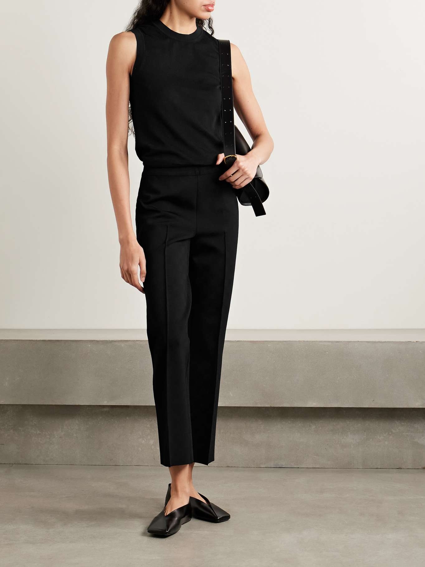 Brendan cotton tank Black - 2