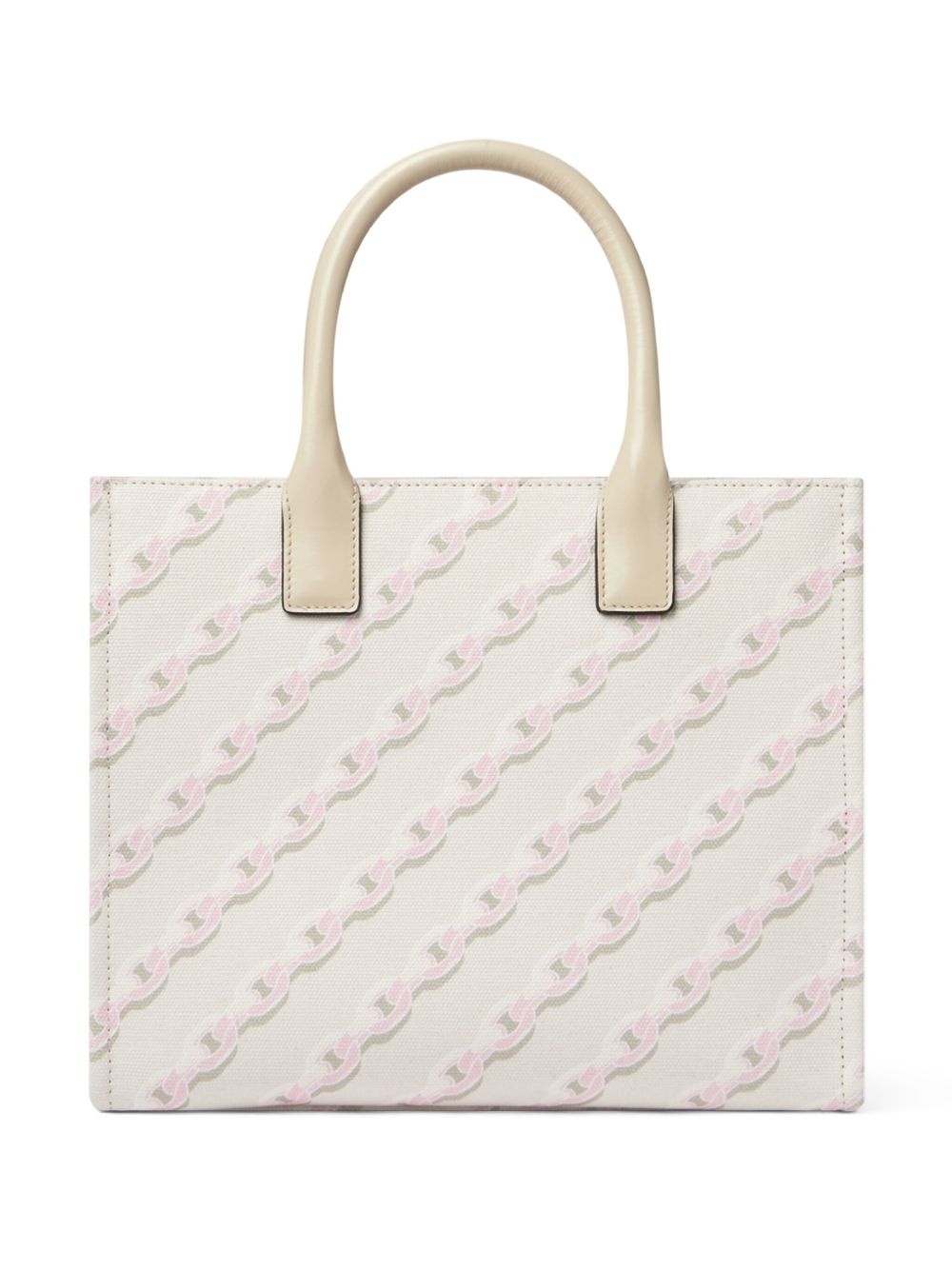 chain-stripes tote bag - 3