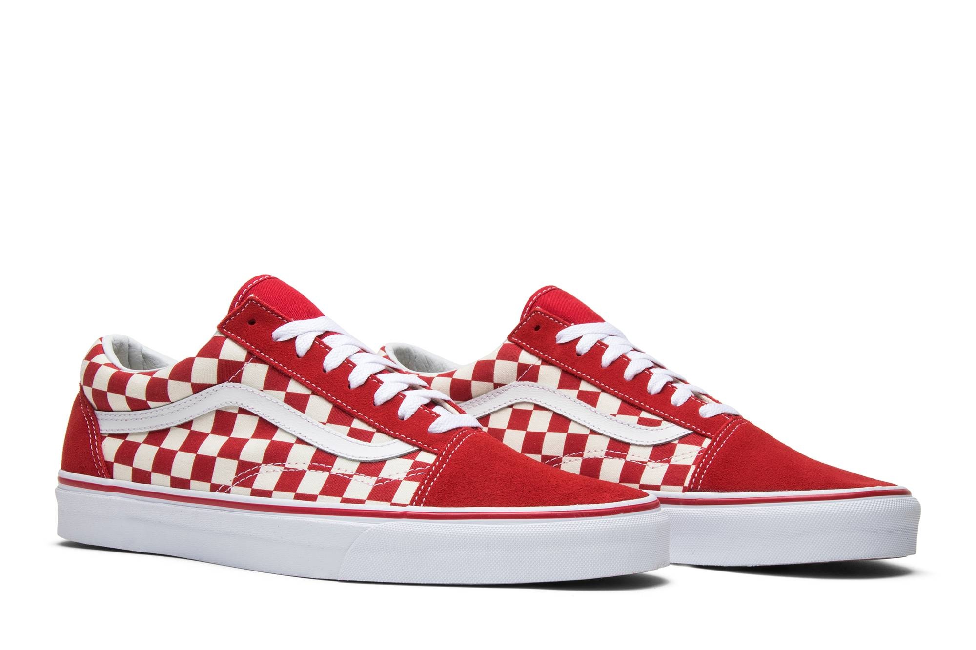 Old Skool 'Red Checkerboard' - 8